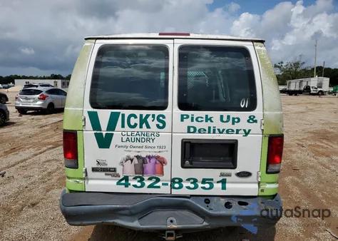 2012 Ford Econoline E150 Van z USA, uszkodzony, nr VIN 1FTNE1EWXCDA08582